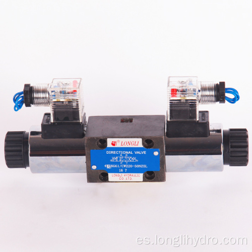 Válvulas de control direccional de solenoide 4WE6 de alta calidad